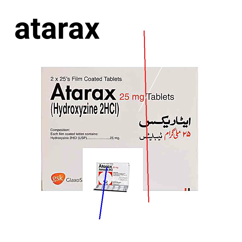 Atarax comprimé prix